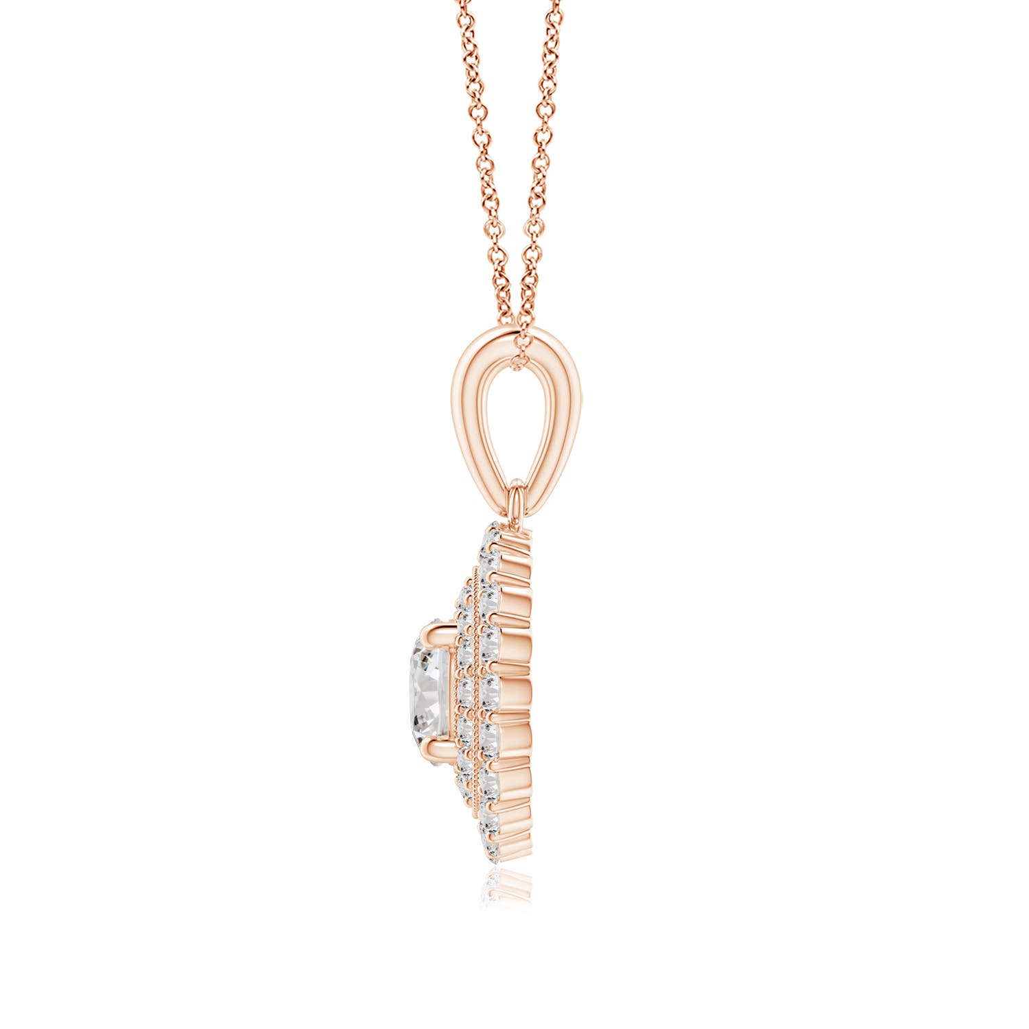 I-J, I1-I2 / 0.99 CT / 14 KT Rose Gold