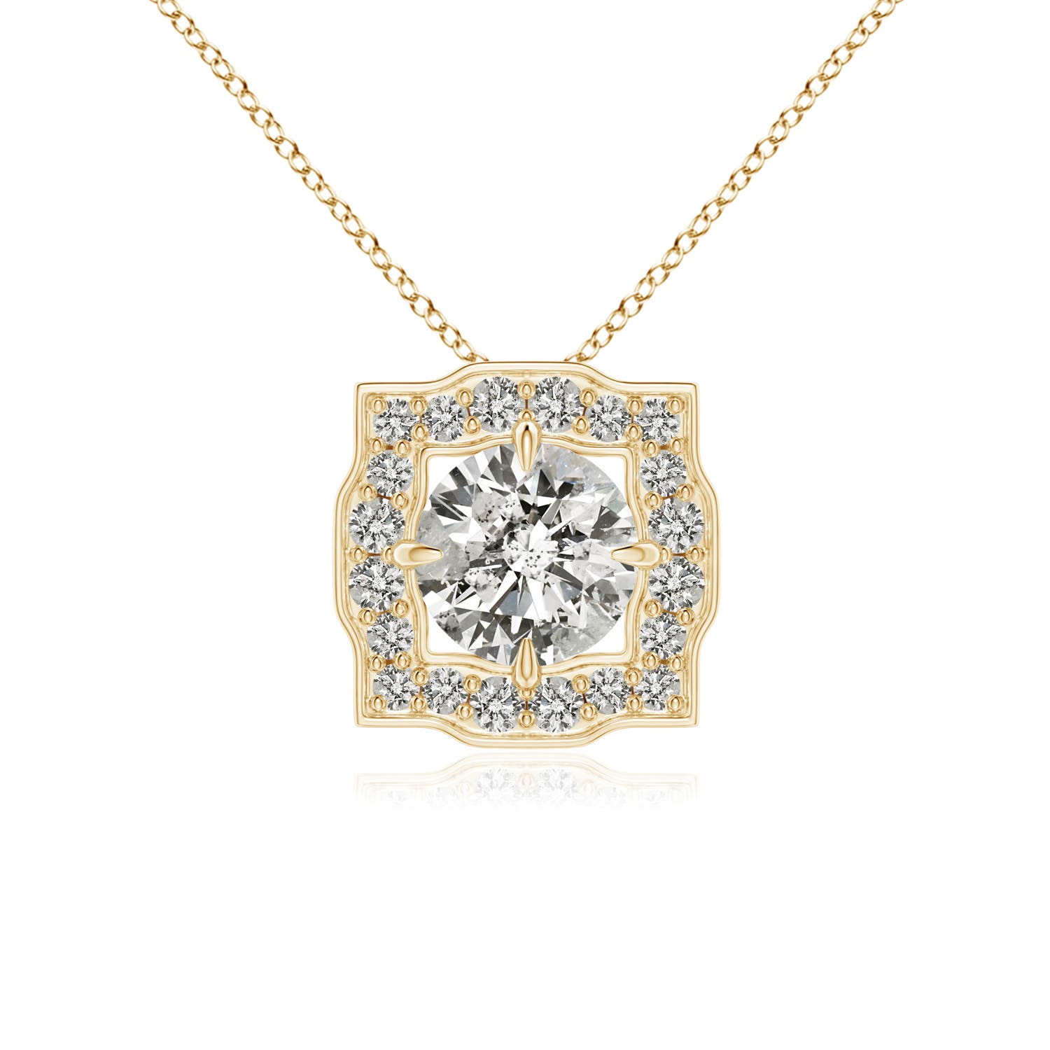 K, I3 / 0.51 CT / 14 KT Yellow Gold