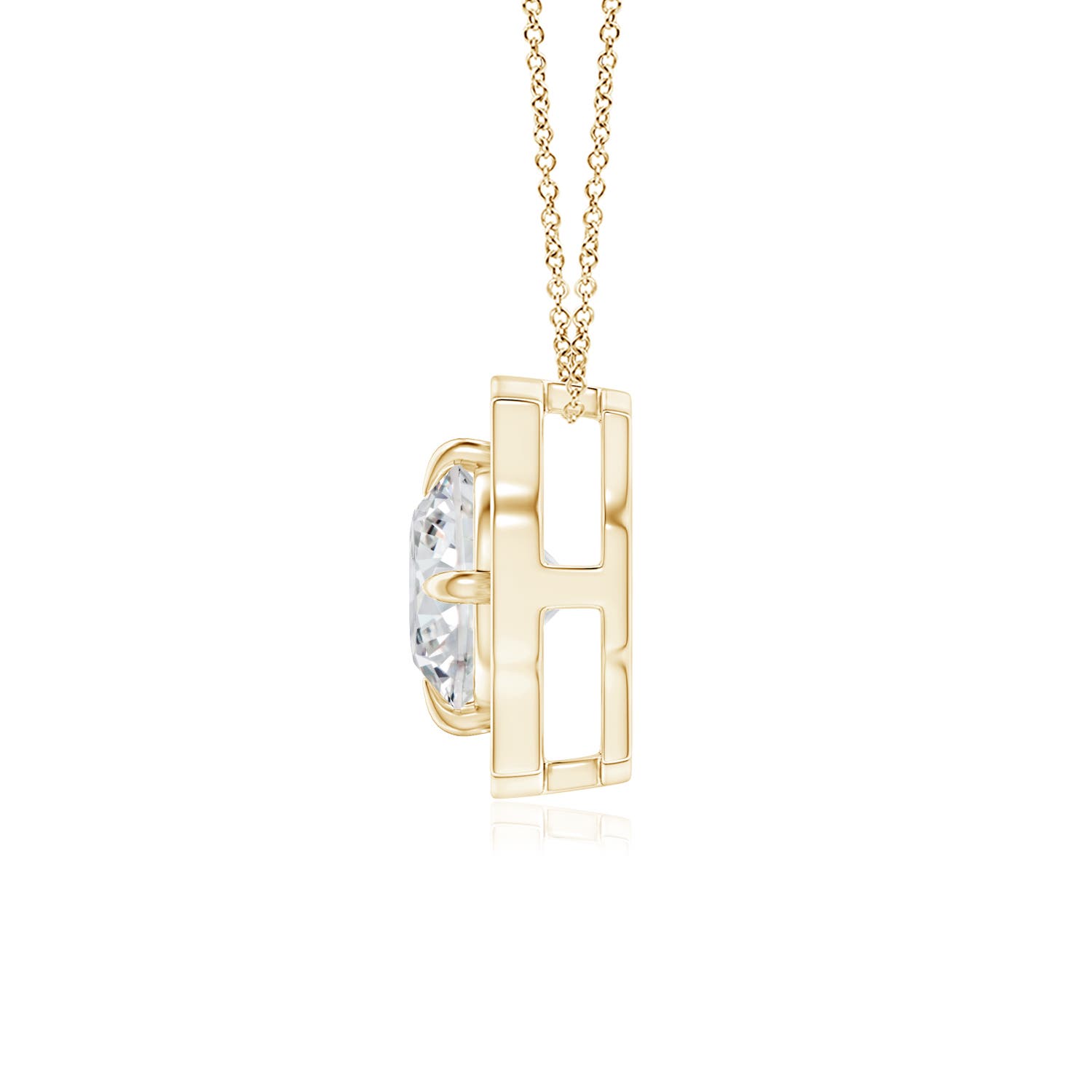 H, SI2 / 0.62 CT / 14 KT Yellow Gold