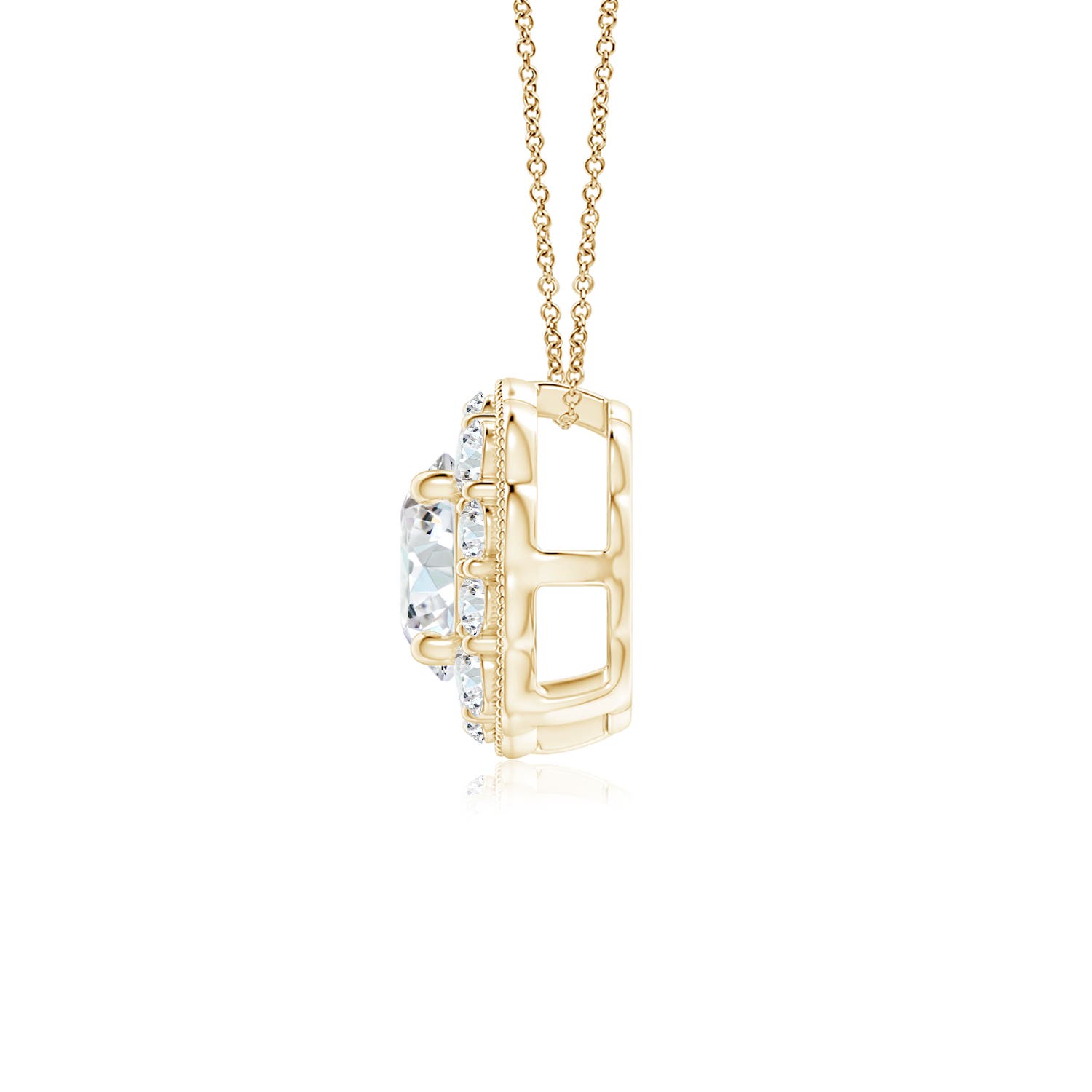 G, VS2 / 0.58 CT / 14 KT Yellow Gold