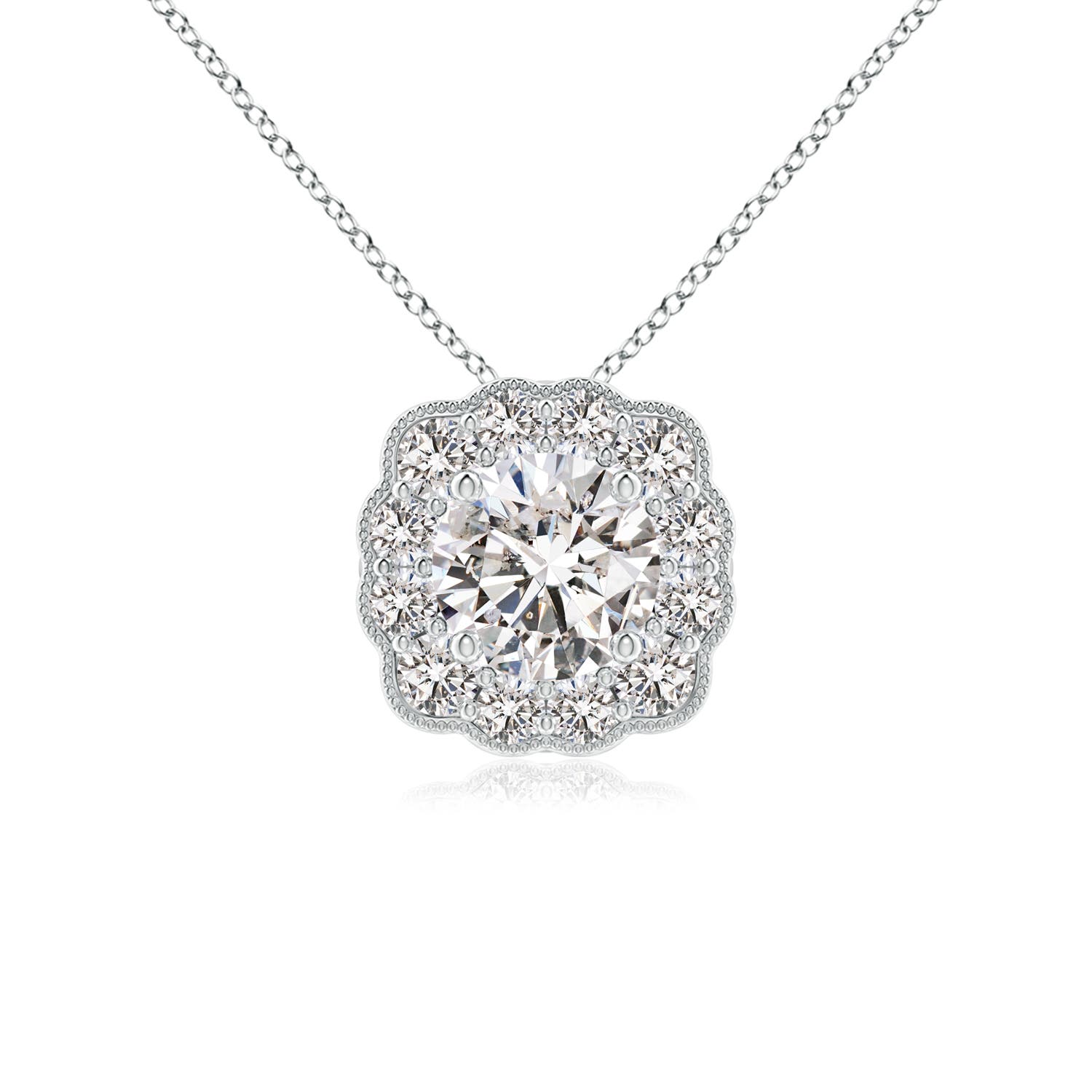 I-J, I1-I2 / 0.58 CT / 14 KT White Gold