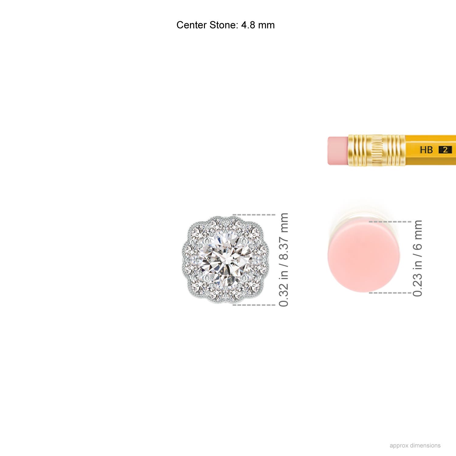 I-J, I1-I2 / 0.58 CT / 14 KT White Gold