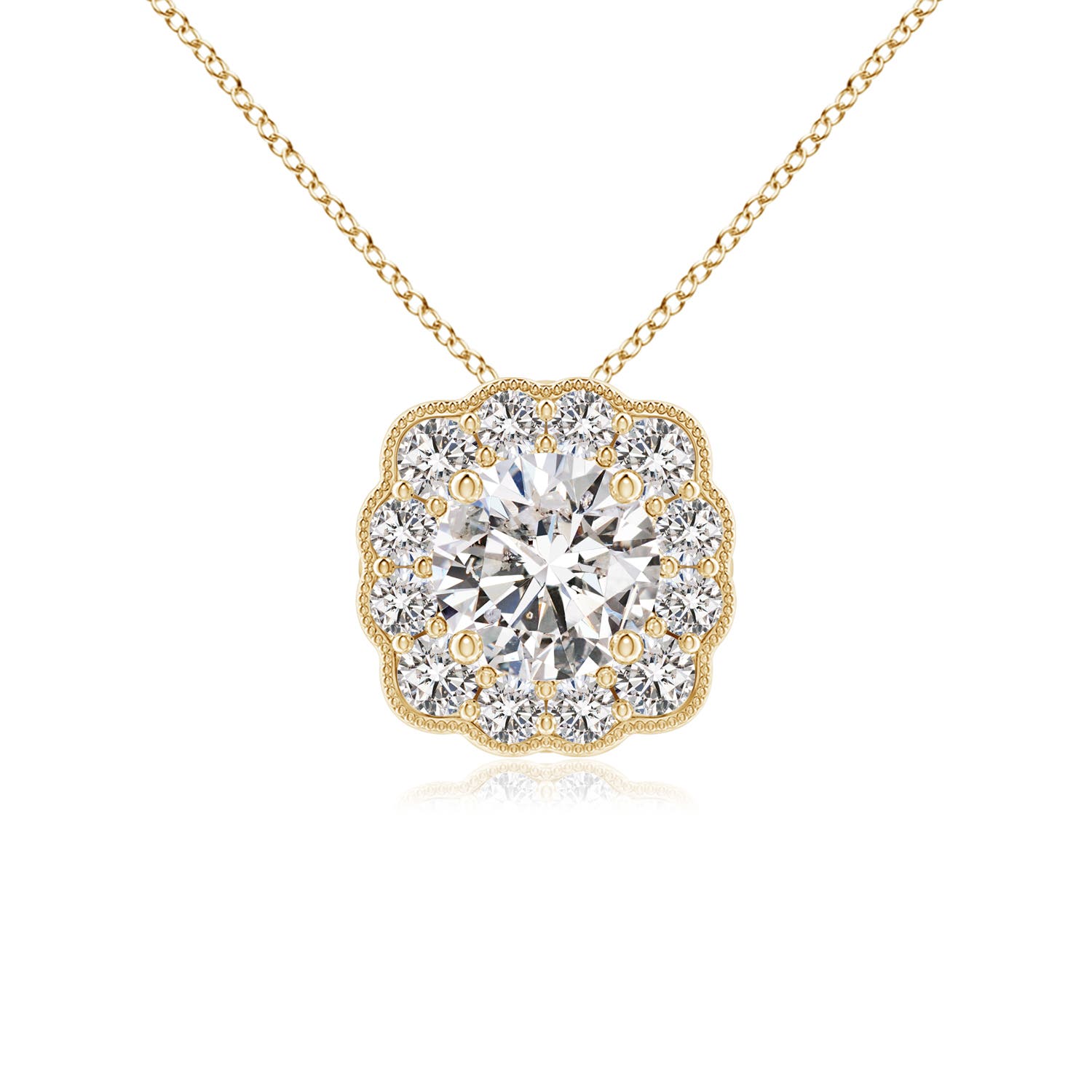 I-J, I1-I2 / 0.58 CT / 14 KT Yellow Gold