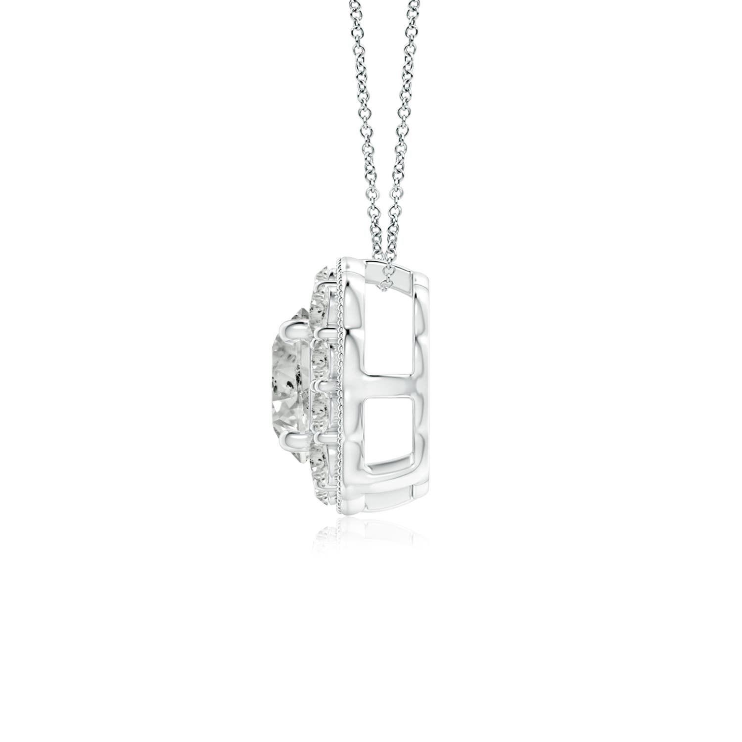 K, I3 / 0.58 CT / 14 KT White Gold