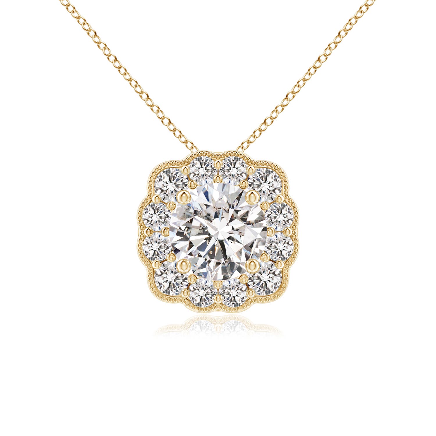 I-J, I1-I2 / 0.77 CT / 14 KT Yellow Gold