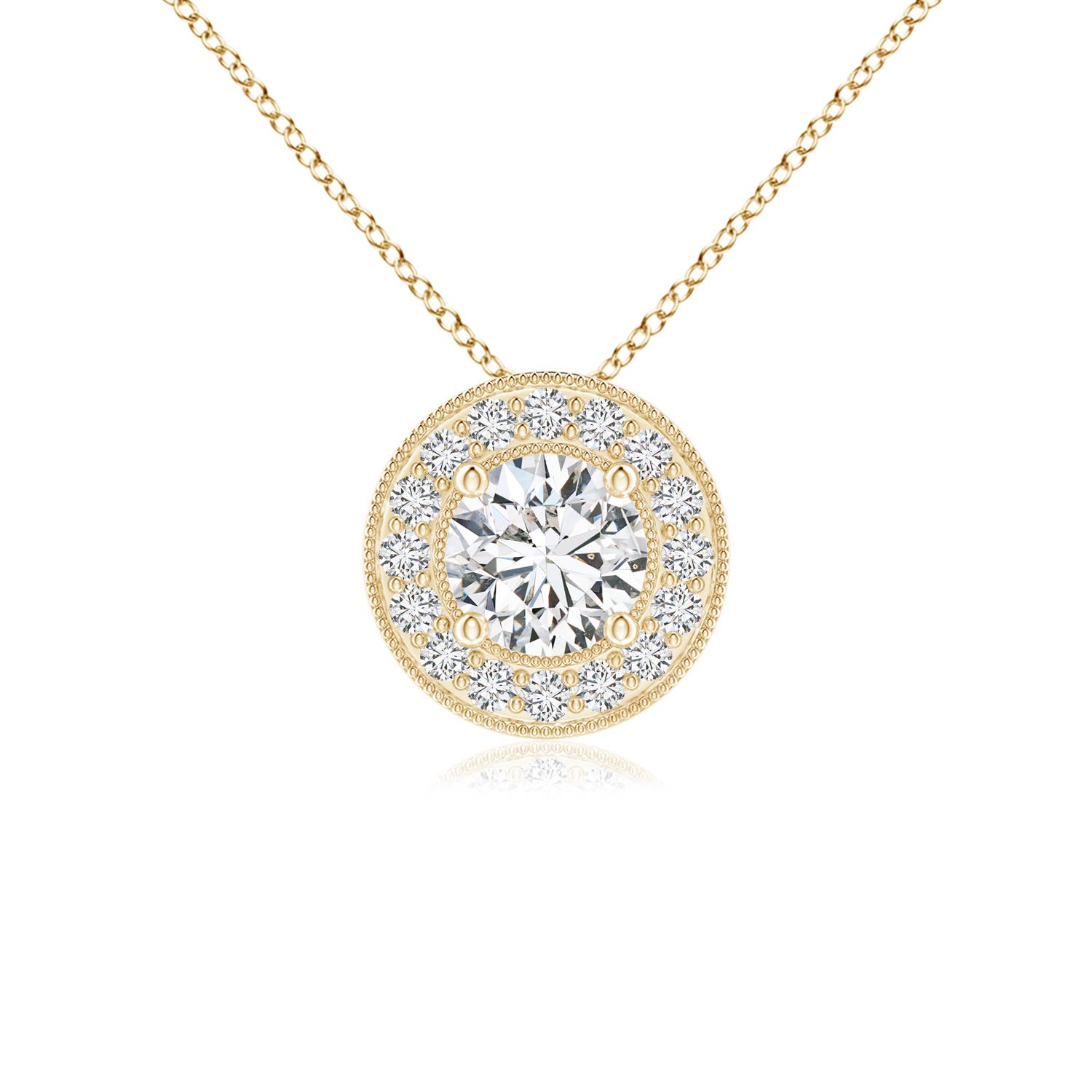 H, SI2 / 0.33 CT / 14 KT Yellow Gold