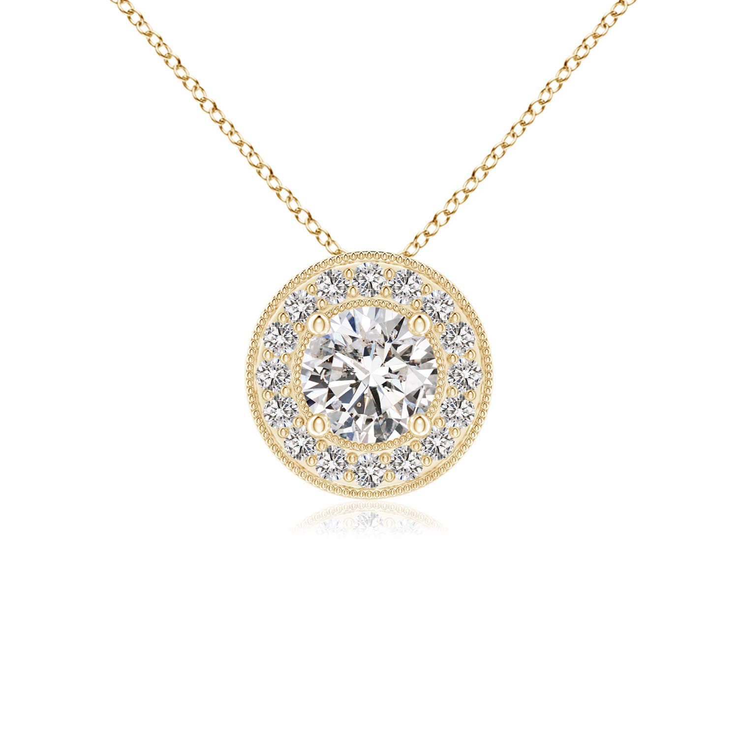 I-J, I1-I2 / 0.33 CT / 14 KT Yellow Gold