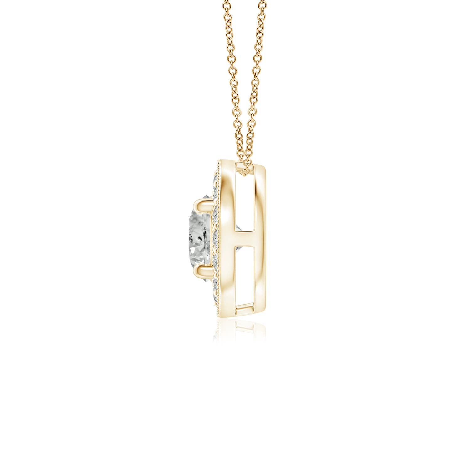 K, I3 / 0.33 CT / 14 KT Yellow Gold