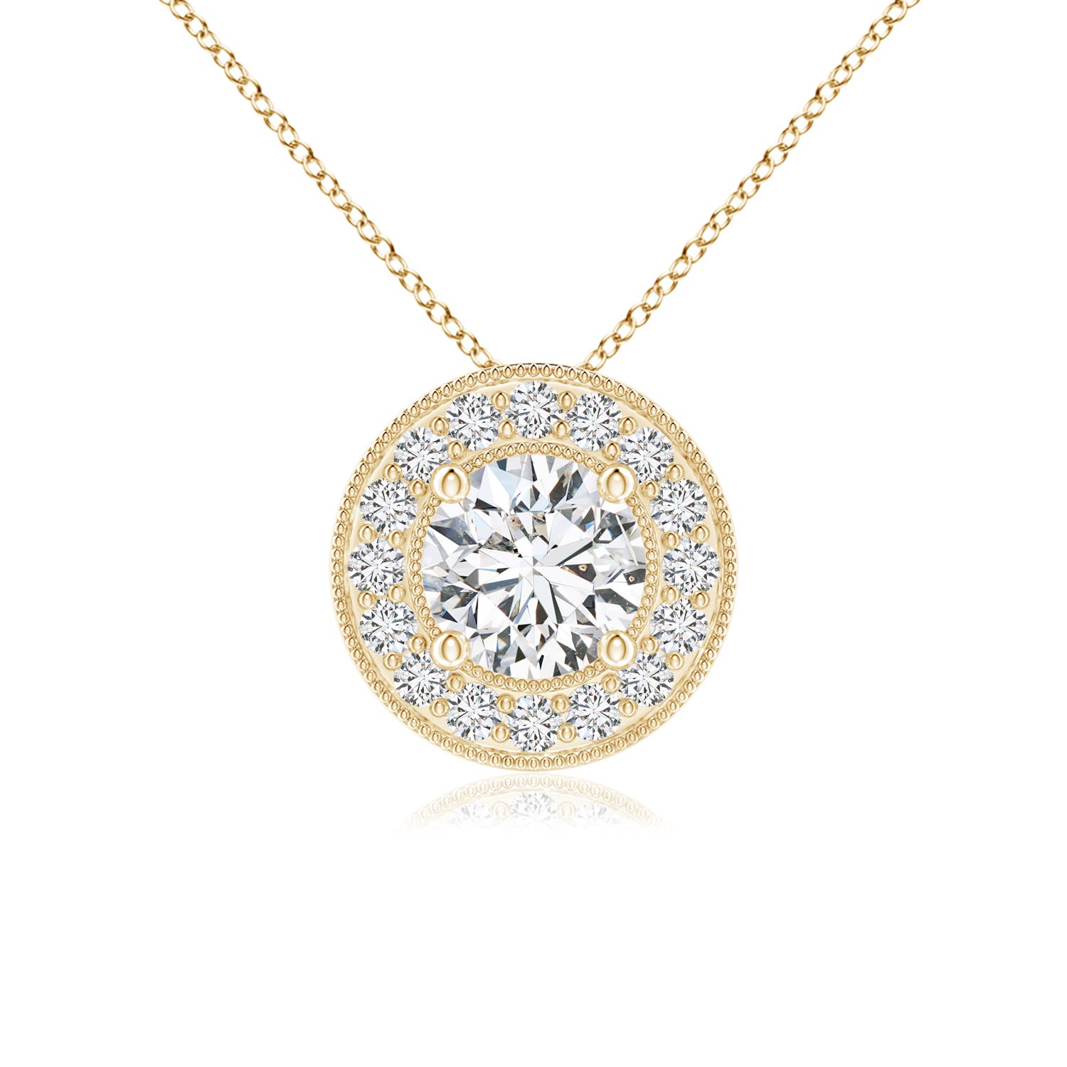 H, SI2 / 0.51 CT / 14 KT Yellow Gold