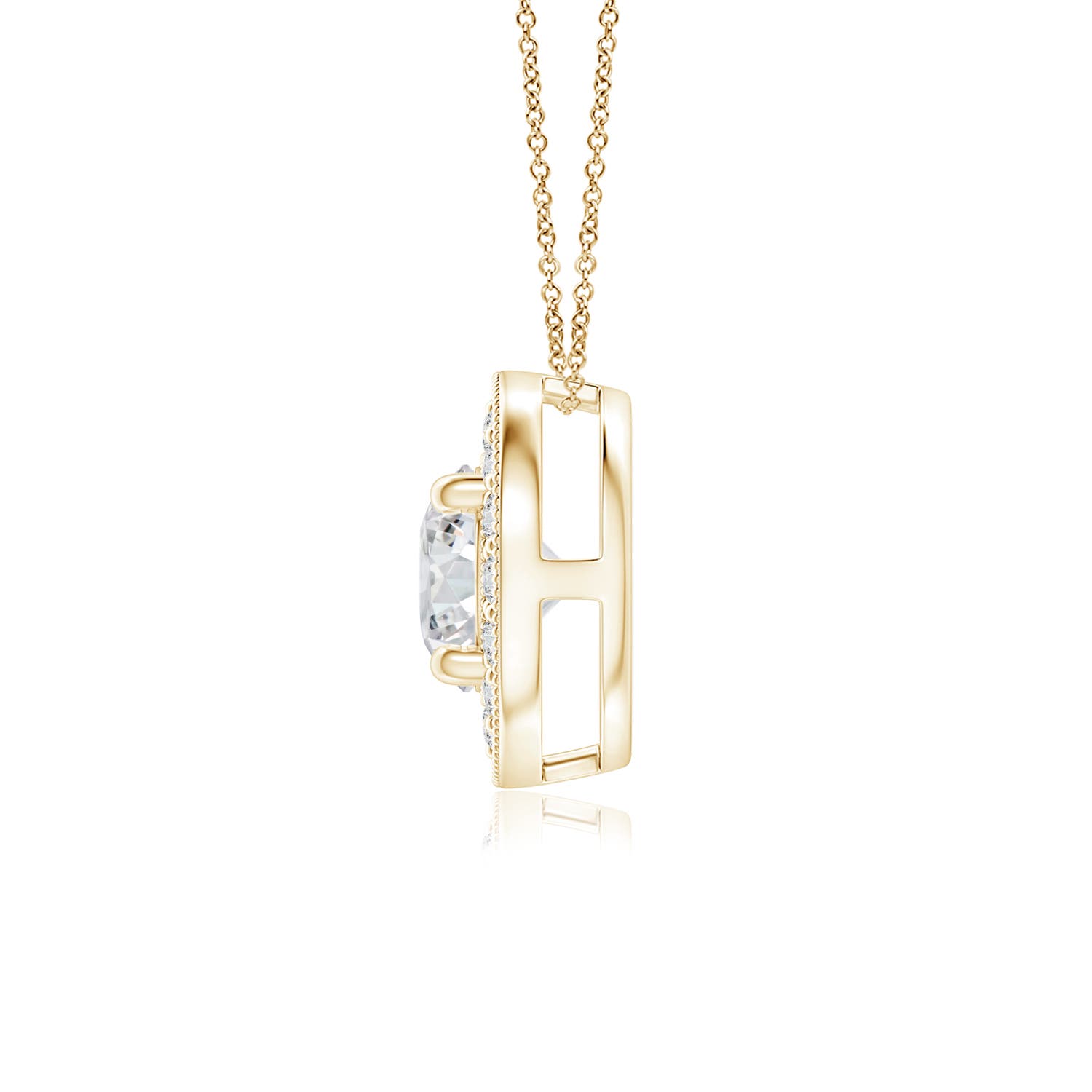 H, SI2 / 0.51 CT / 14 KT Yellow Gold