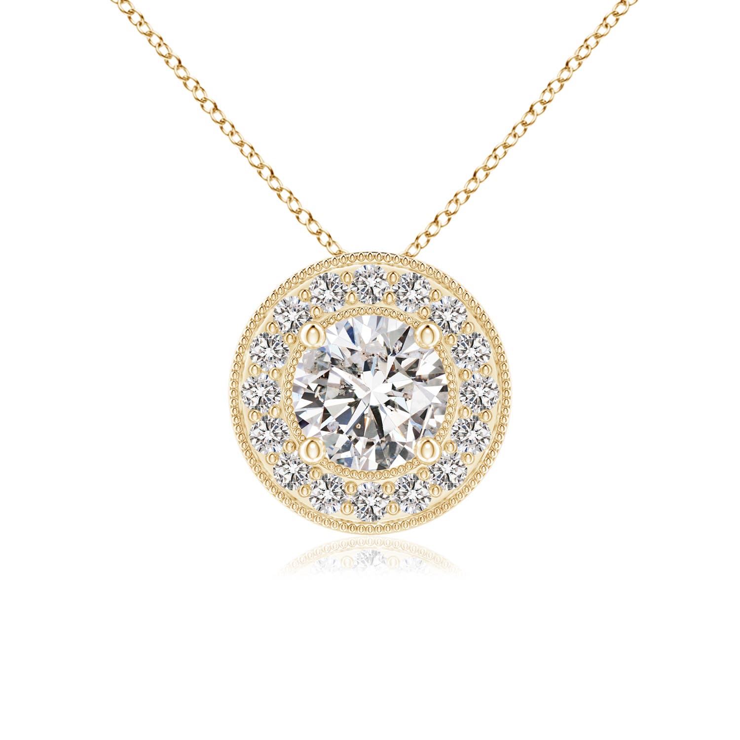 I-J, I1-I2 / 0.51 CT / 14 KT Yellow Gold