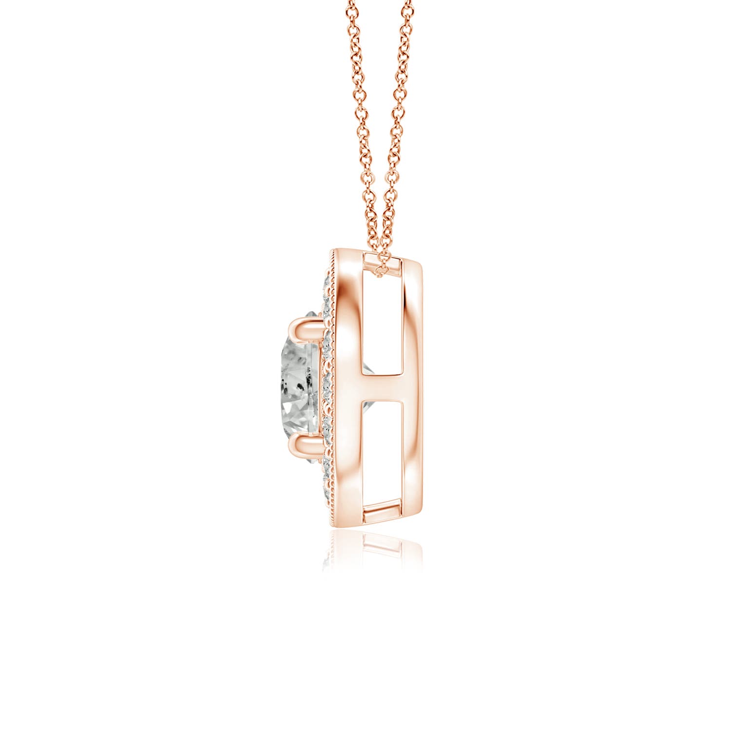 K, I3 / 0.51 CT / 14 KT Rose Gold