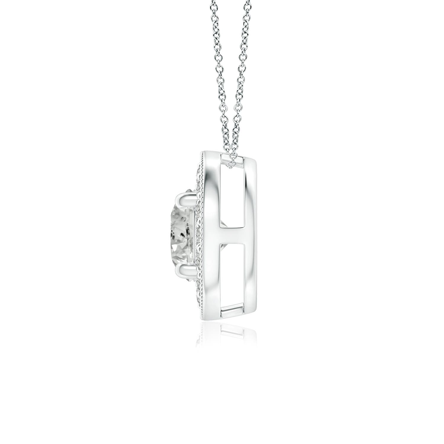 K, I3 / 0.51 CT / 14 KT White Gold