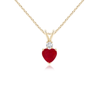 Heart AA Ruby