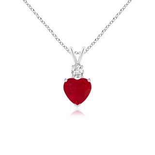 Heart AA Ruby