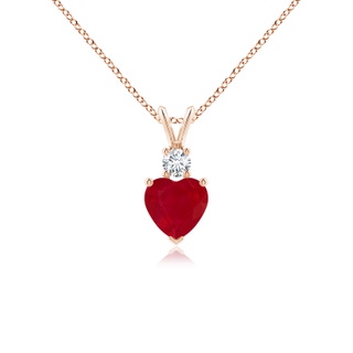 Heart AA Ruby