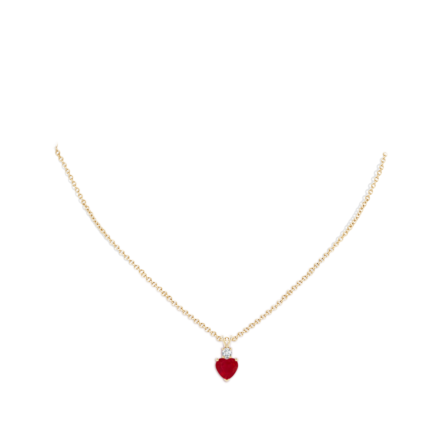 AA - Ruby / 1.8 CT / 14 KT Yellow Gold