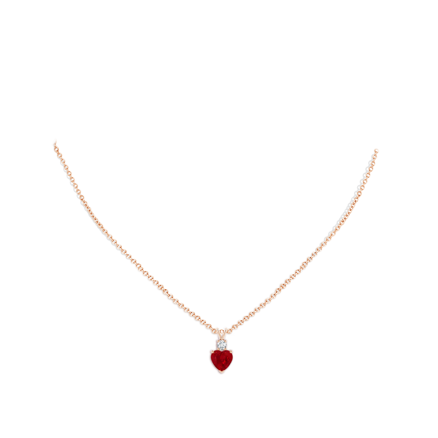 AAA - Ruby / 1.8 CT / 14 KT Rose Gold