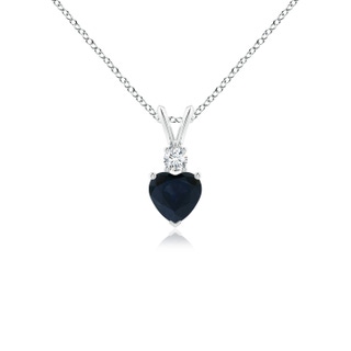 Heart A Blue Sapphire