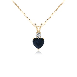 Heart A Blue Sapphire