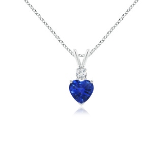 Heart AAA Blue Sapphire