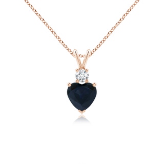Heart A Blue Sapphire