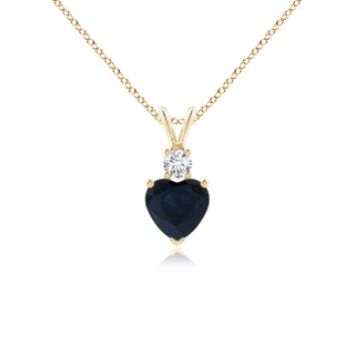 Heart A Blue Sapphire