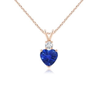Heart AAA Blue Sapphire