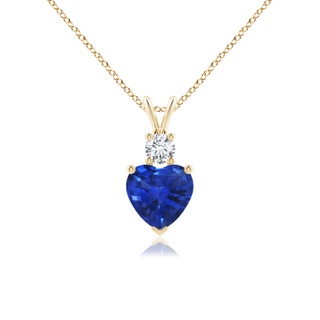 Heart AAA Blue Sapphire