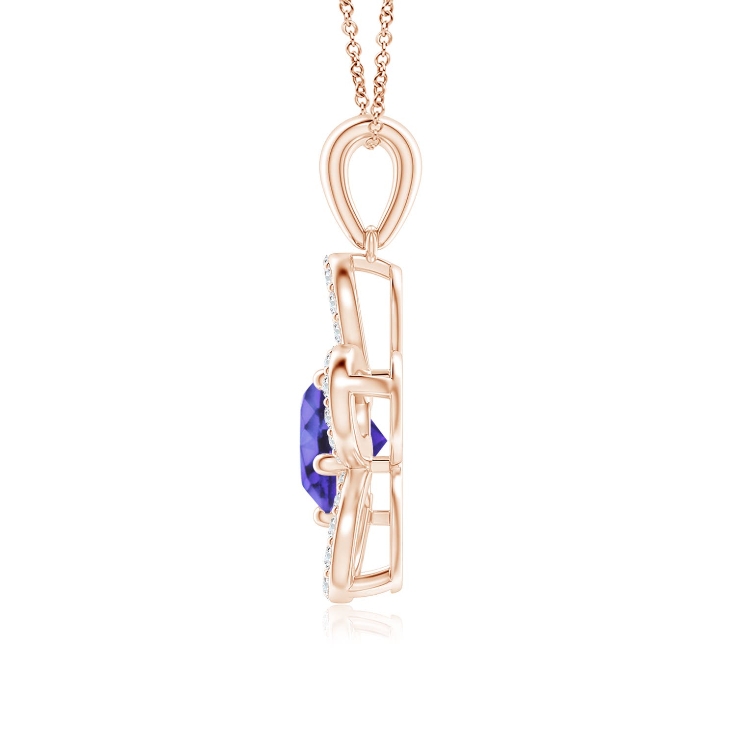 AA - Tanzanite / 1.81 CT / 14 KT Rose Gold