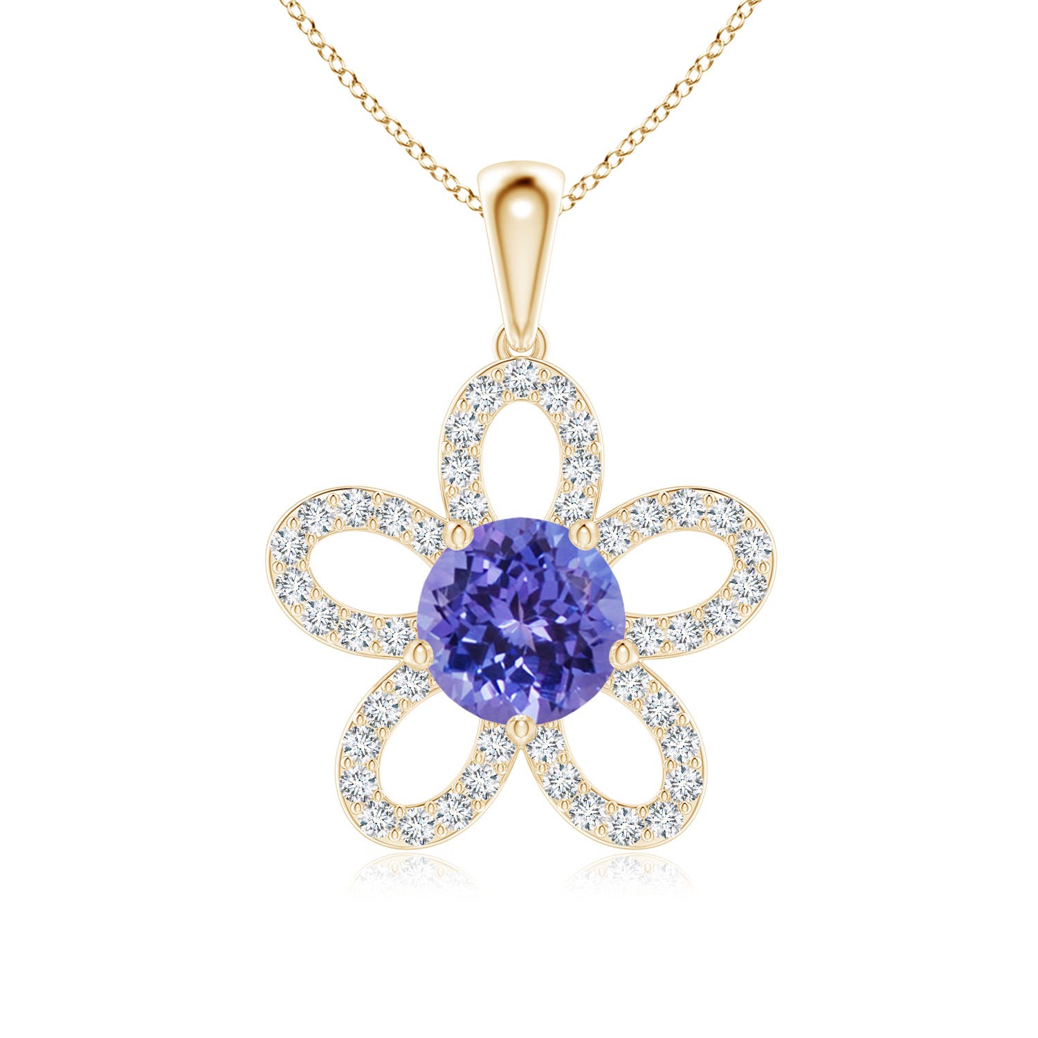 AA - Tanzanite / 1.81 CT / 14 KT Yellow Gold