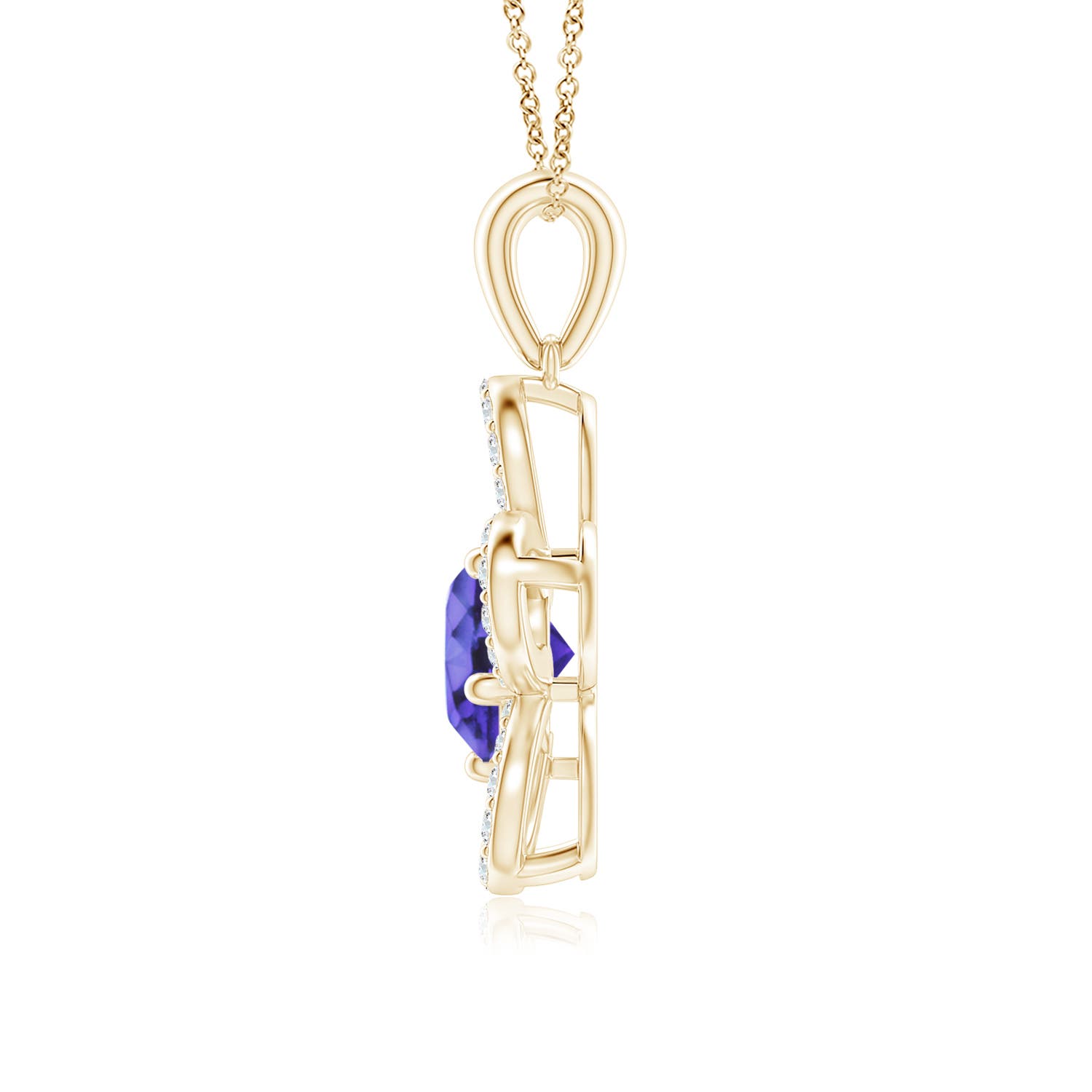 AA - Tanzanite / 1.81 CT / 14 KT Yellow Gold