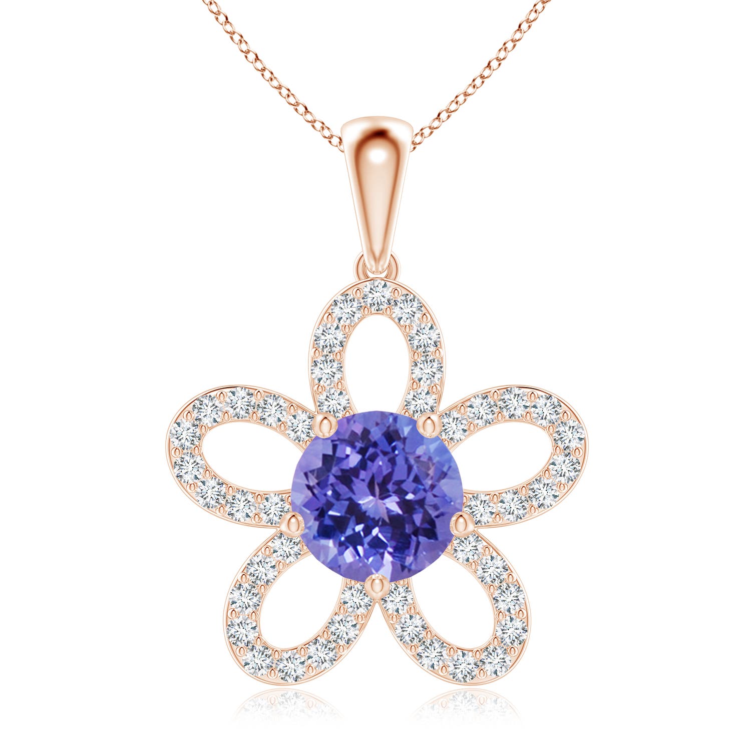 AA - Tanzanite / 2.34 CT / 14 KT Rose Gold