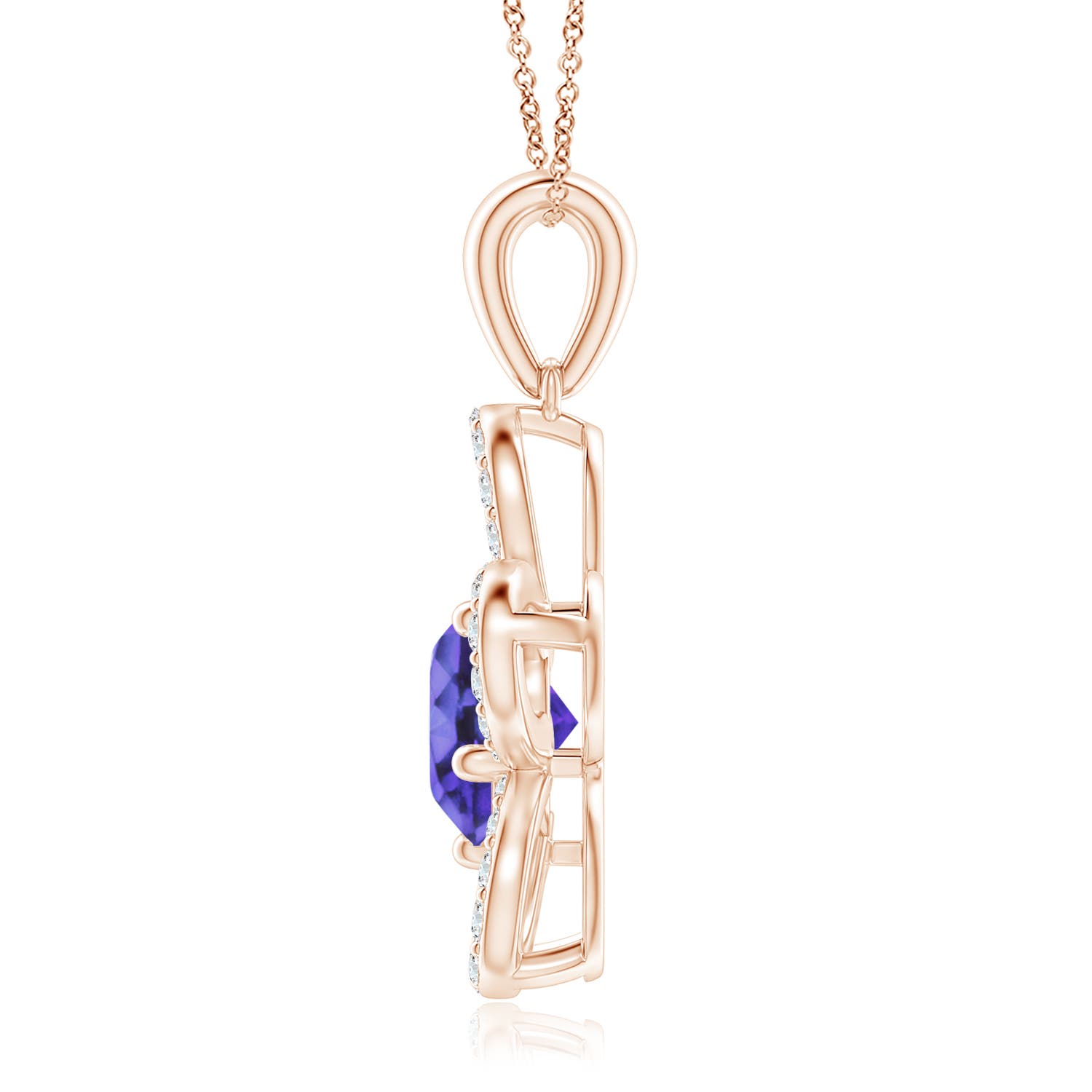 AA - Tanzanite / 2.34 CT / 14 KT Rose Gold