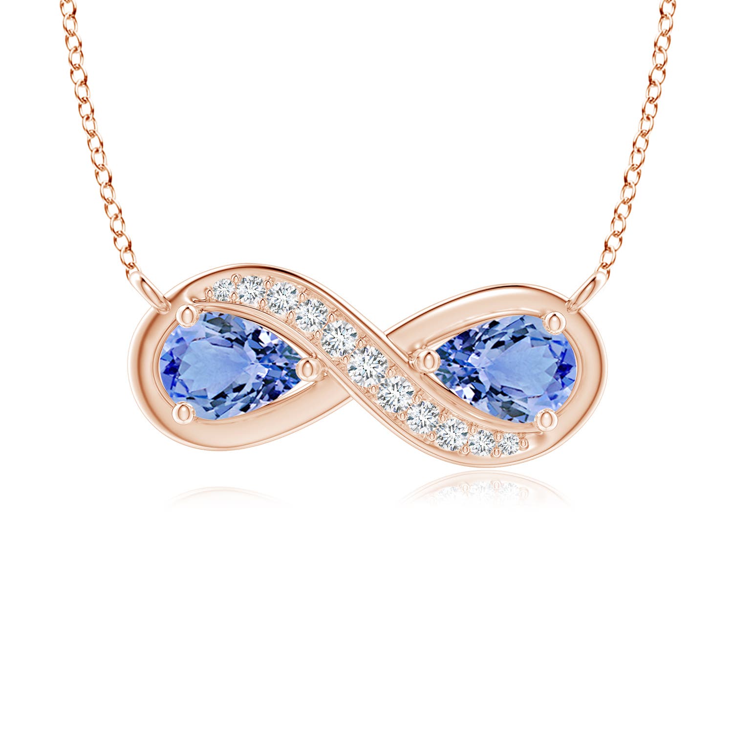 A - Tanzanite / 1.41 CT / 14 KT Rose Gold