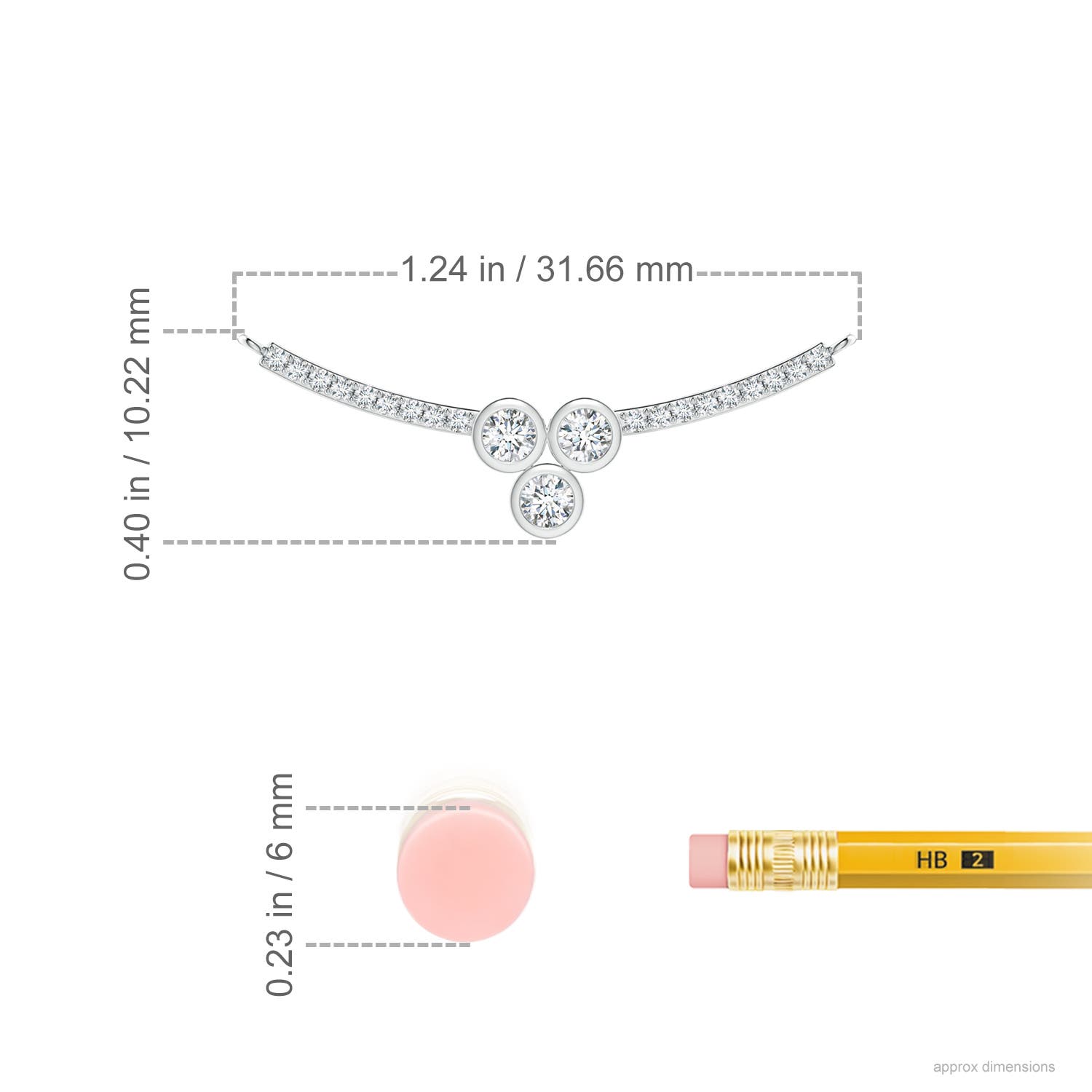 G, VS2 / 0.26 CT / 14 KT White Gold