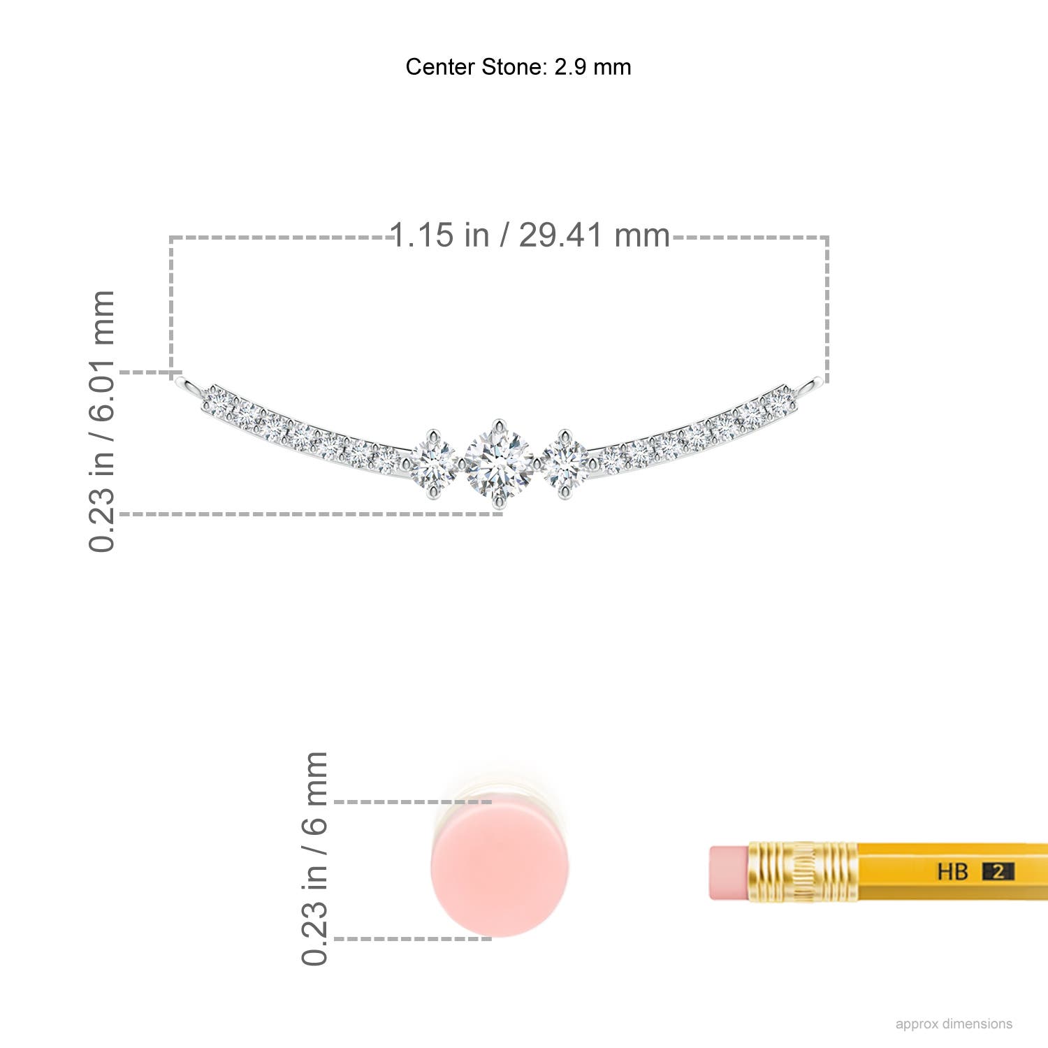 G, VS2 / 0.26 CT / 14 KT White Gold