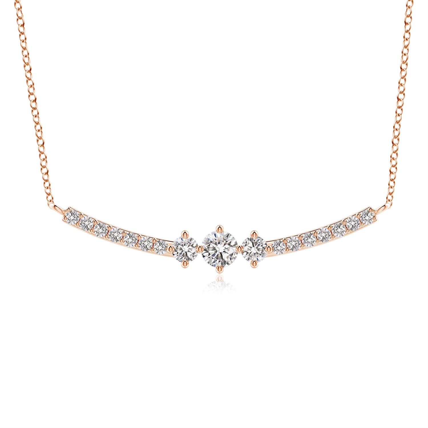 I-J, I1-I2 / 0.26 CT / 14 KT Rose Gold