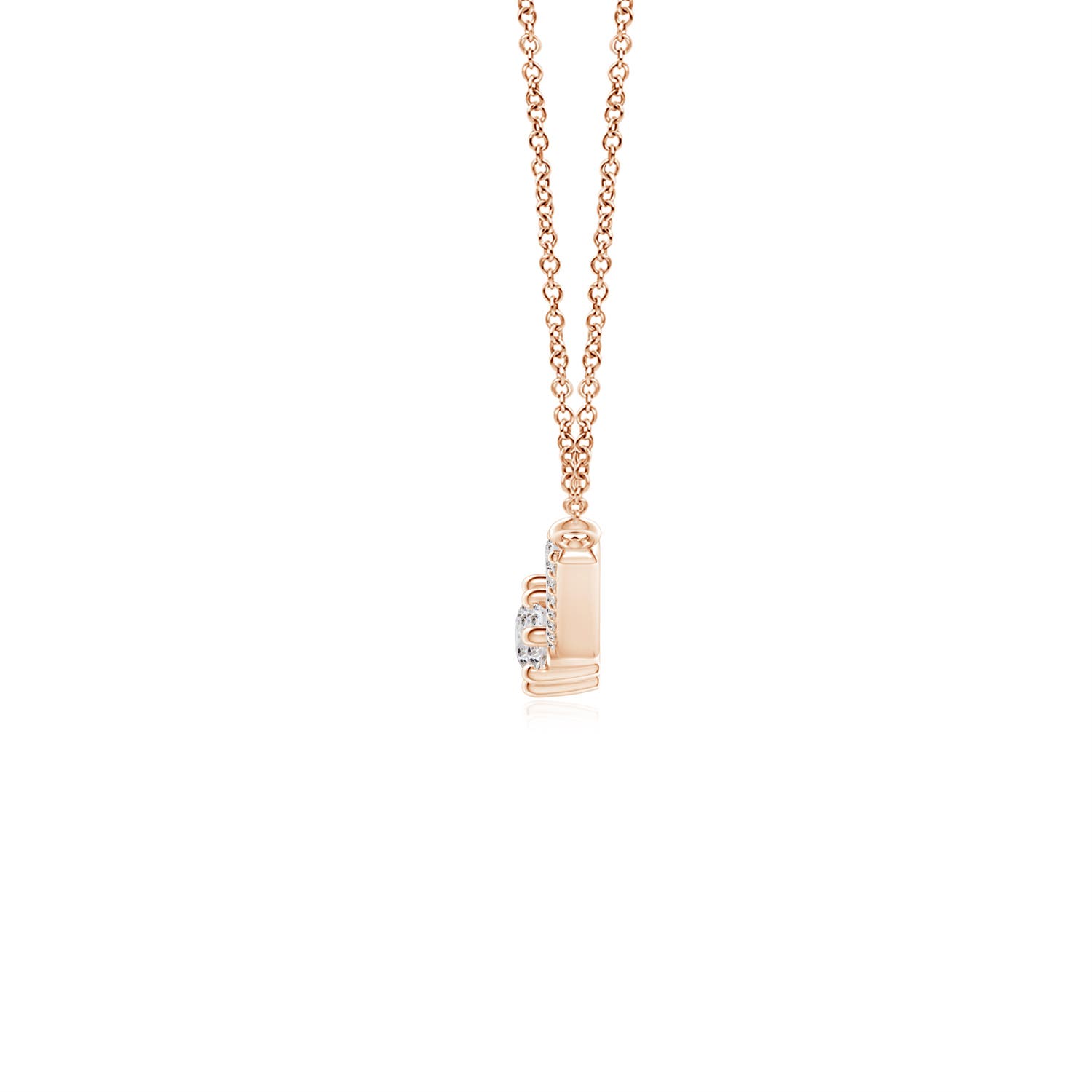 I-J, I1-I2 / 0.26 CT / 14 KT Rose Gold