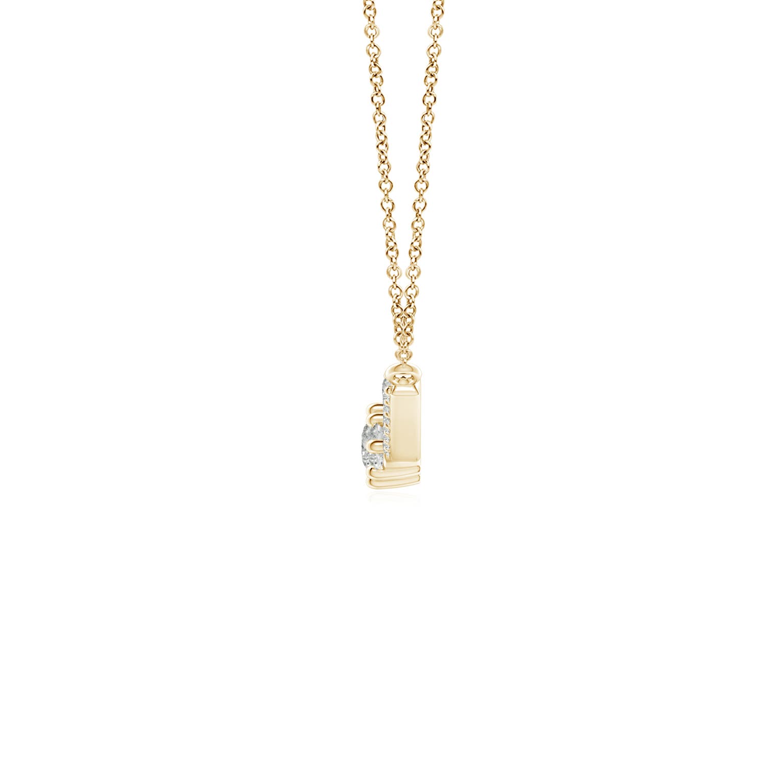 K, I3 / 0.26 CT / 14 KT Yellow Gold