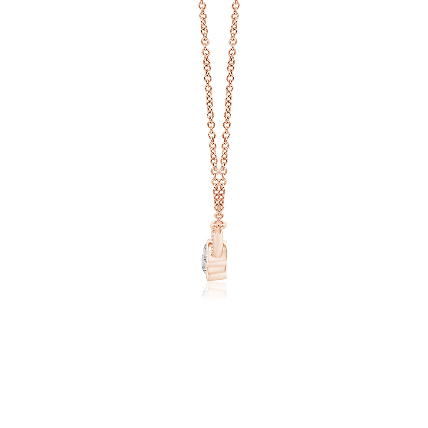 I-J, I1-I2 / 0.18 CT / 14 KT Rose Gold