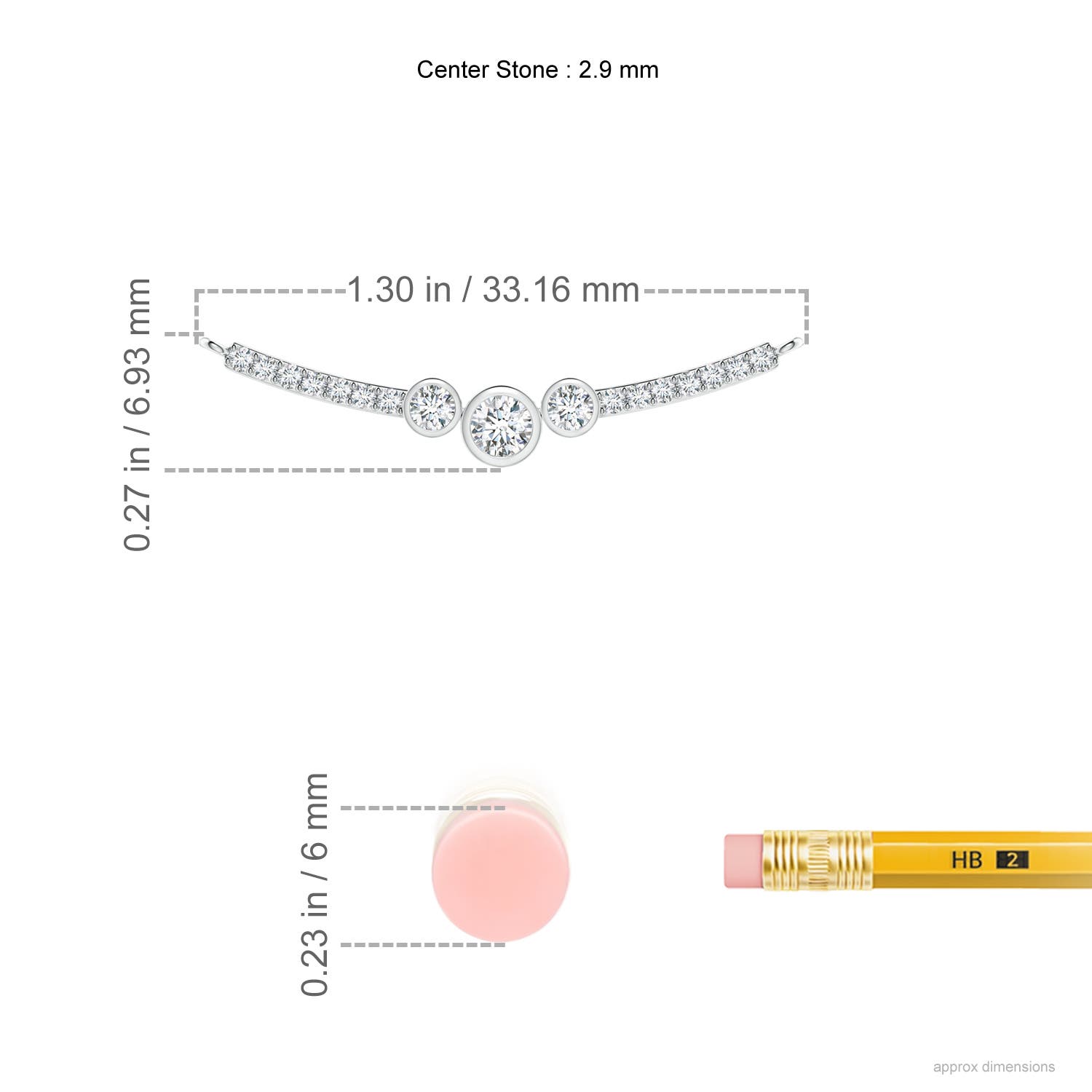 G, VS2 / 0.26 CT / 14 KT White Gold