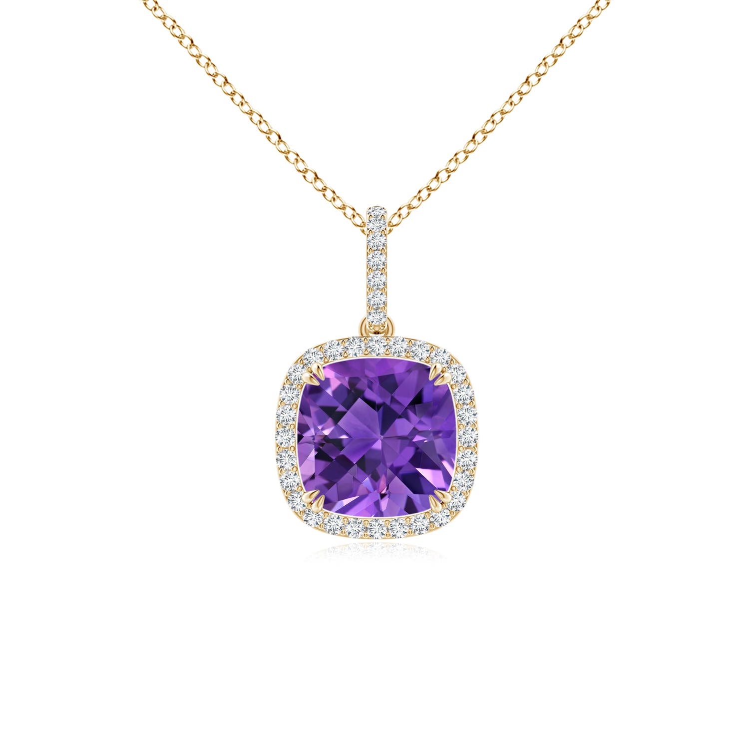 AAAA - Amethyst / 2.18 CT / 14 KT Yellow Gold