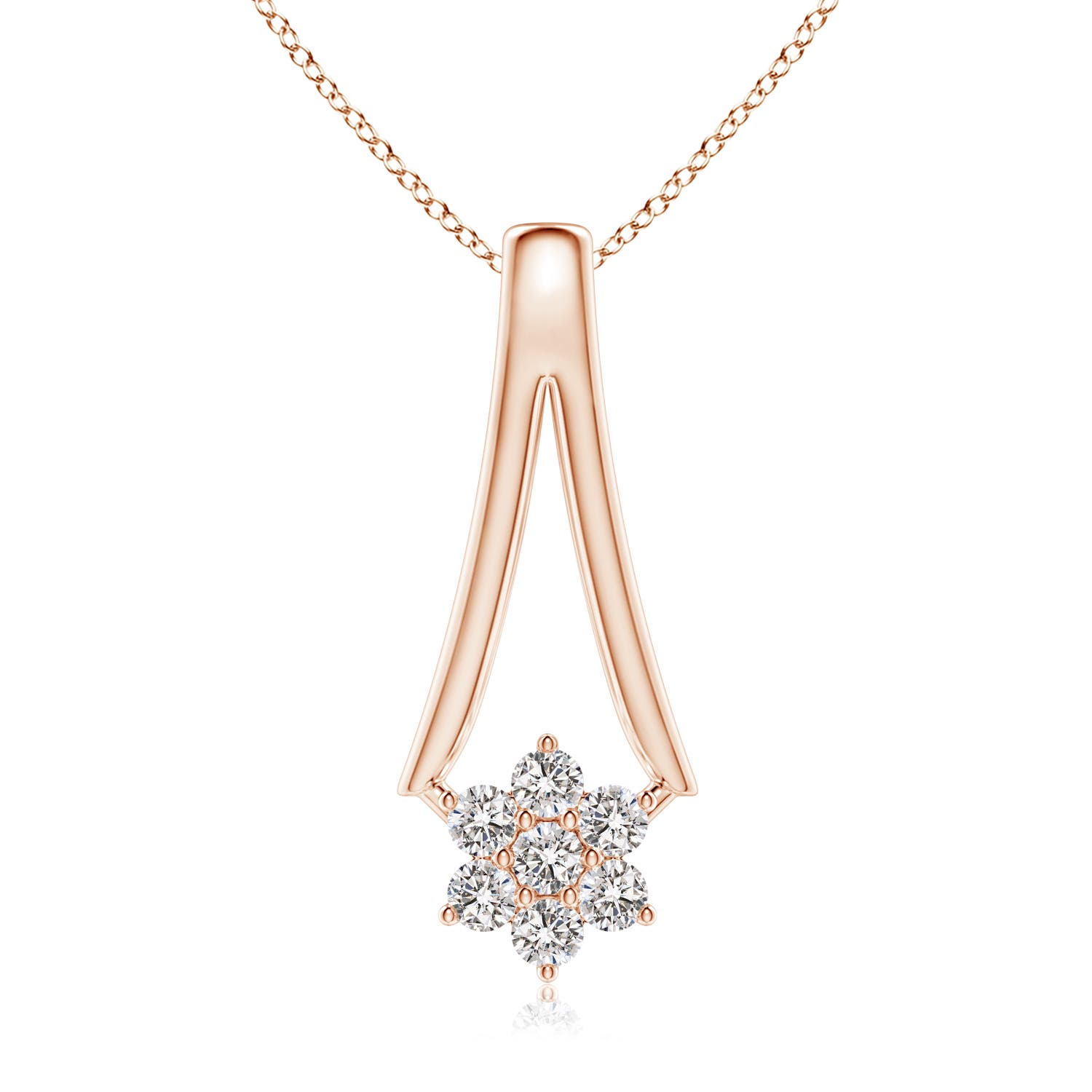 I-J, I1-I2 / 0.13 CT / 14 KT Rose Gold