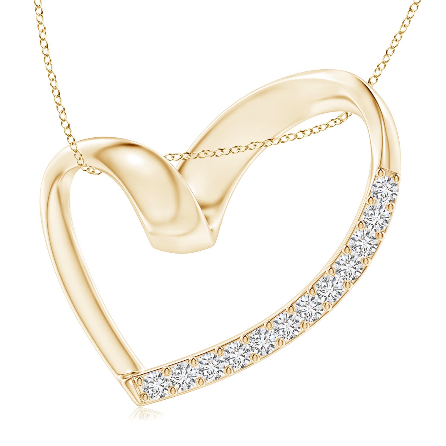 H, SI2 / 0.17 CT / 14 KT Yellow Gold