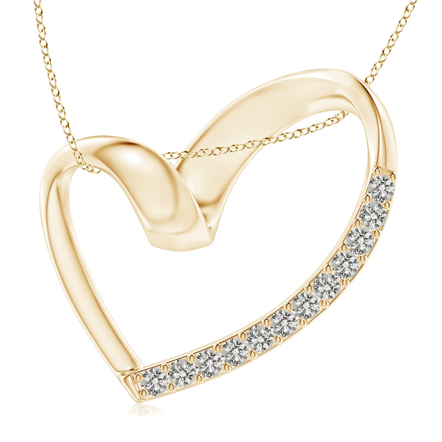 K, I3 / 0.17 CT / 14 KT Yellow Gold