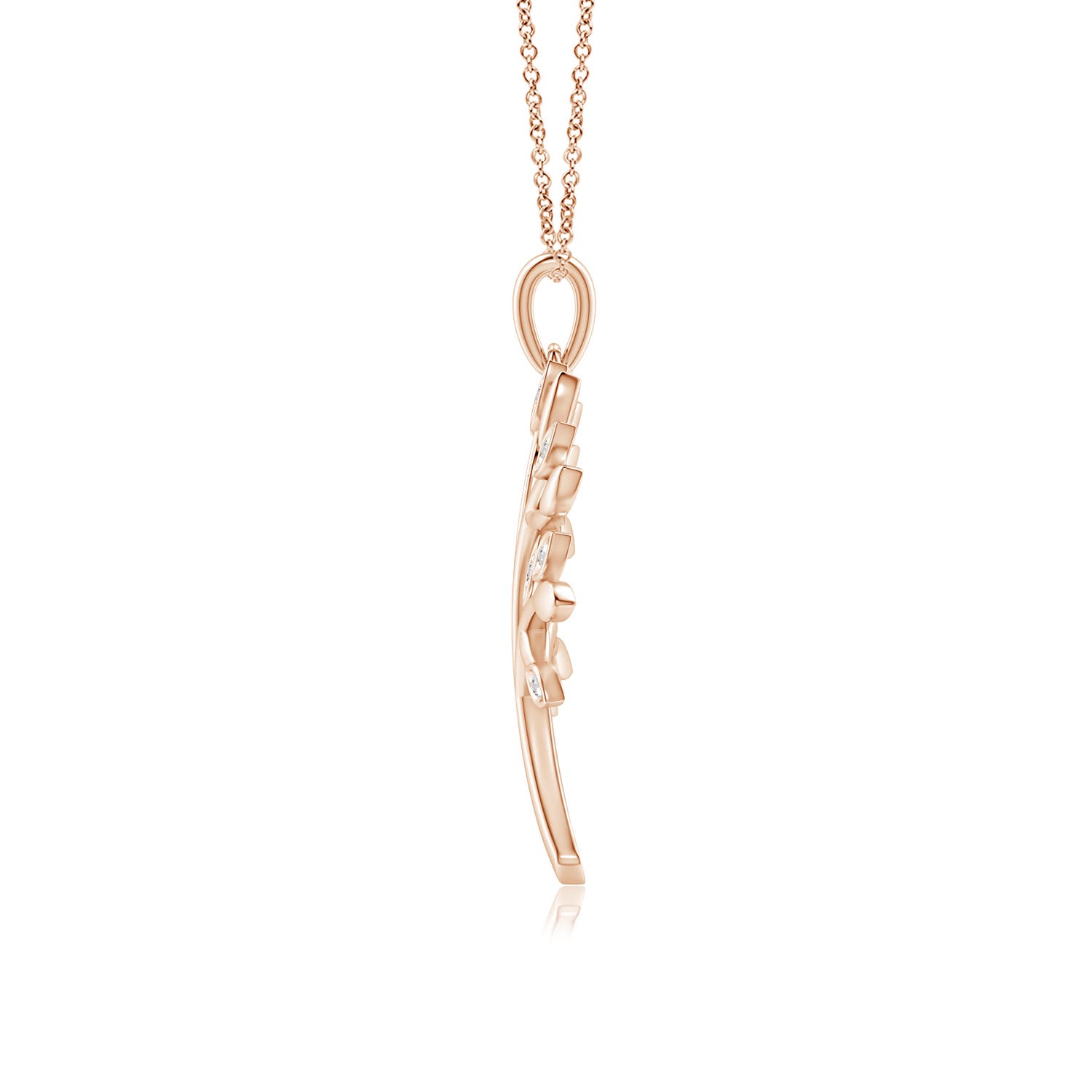 I-J, I1-I2 / 0.06 CT / 14 KT Rose Gold