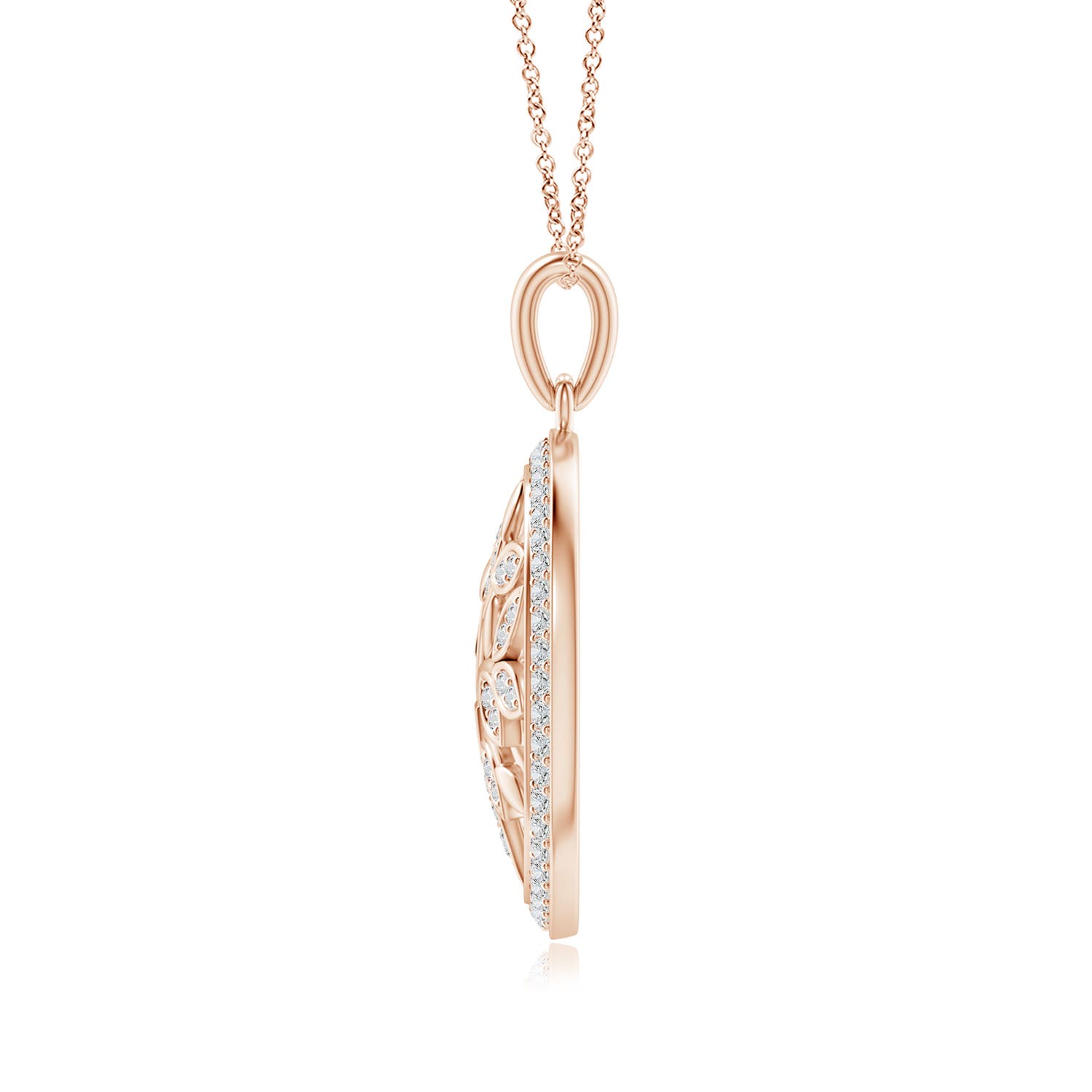 H, SI2 / 0.4 CT / 14 KT Rose Gold