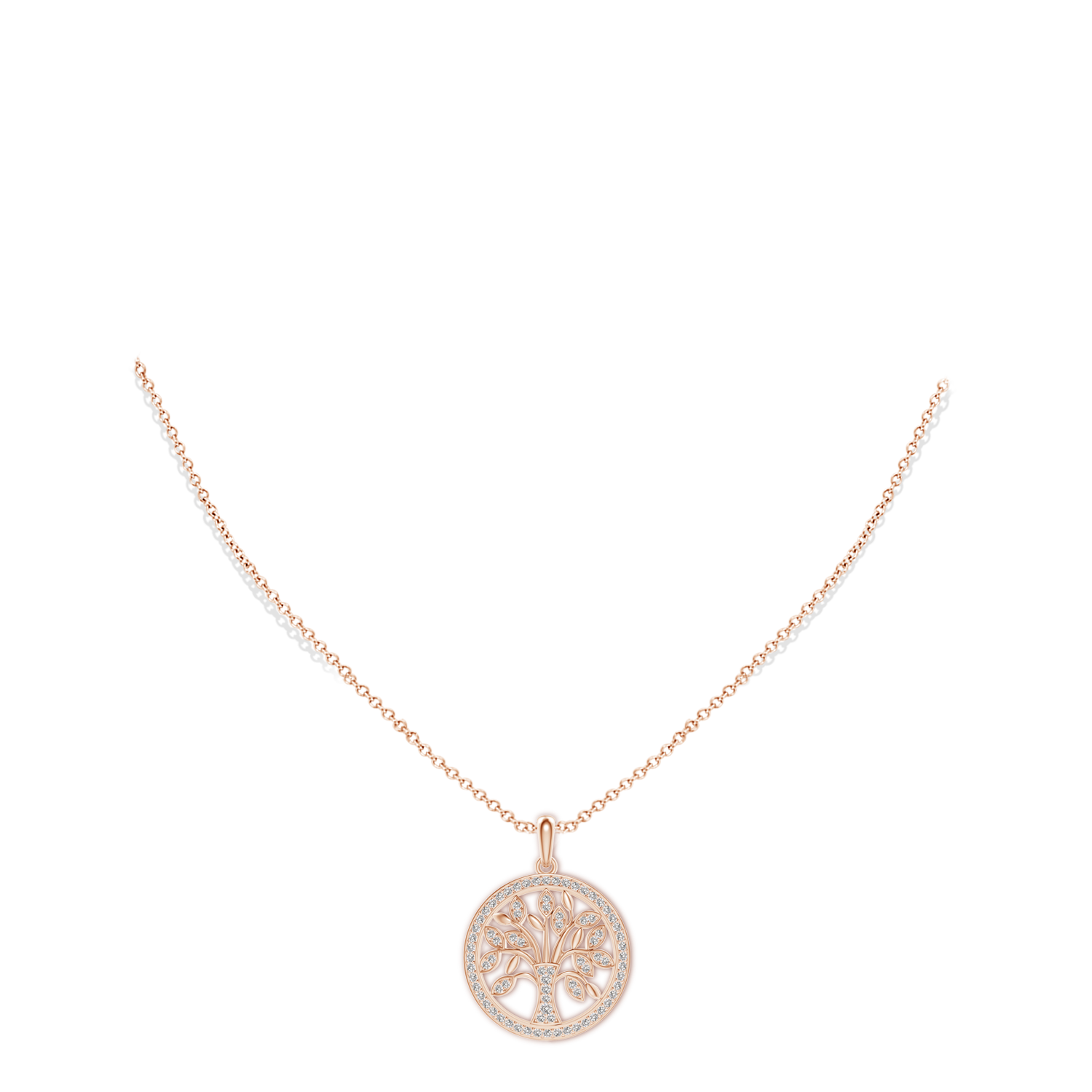 I-J, I1-I2 / 0.4 CT / 14 KT Rose Gold