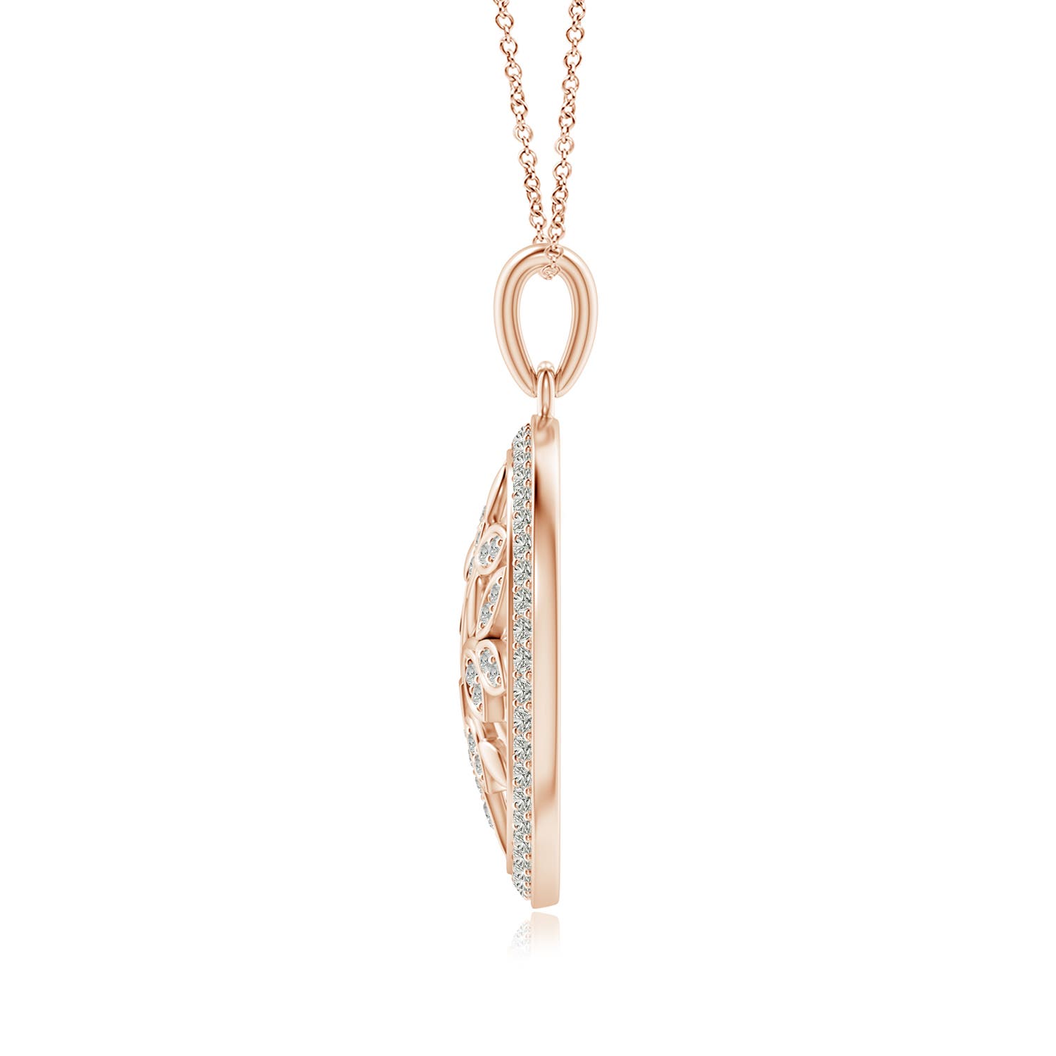 K, I3 / 0.4 CT / 14 KT Rose Gold